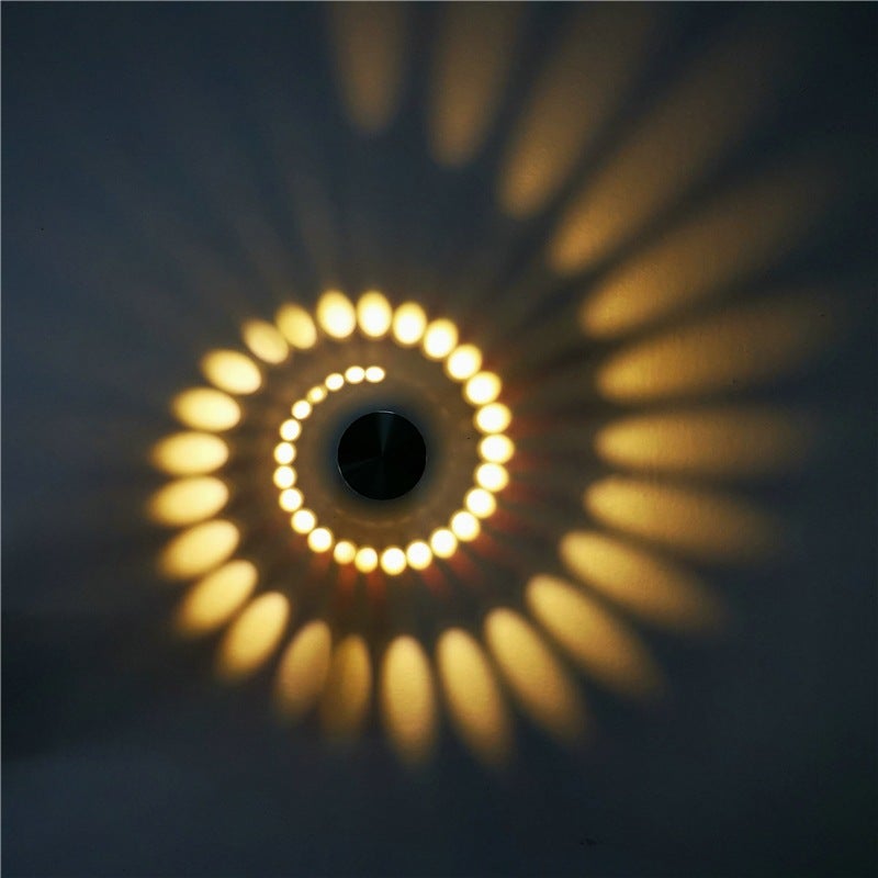 Kinkiet LED 3 W, kinkiet aluminiowy, lampa łazienkowa, nowoczesny kinkiet, [Klasa energetyczna F]