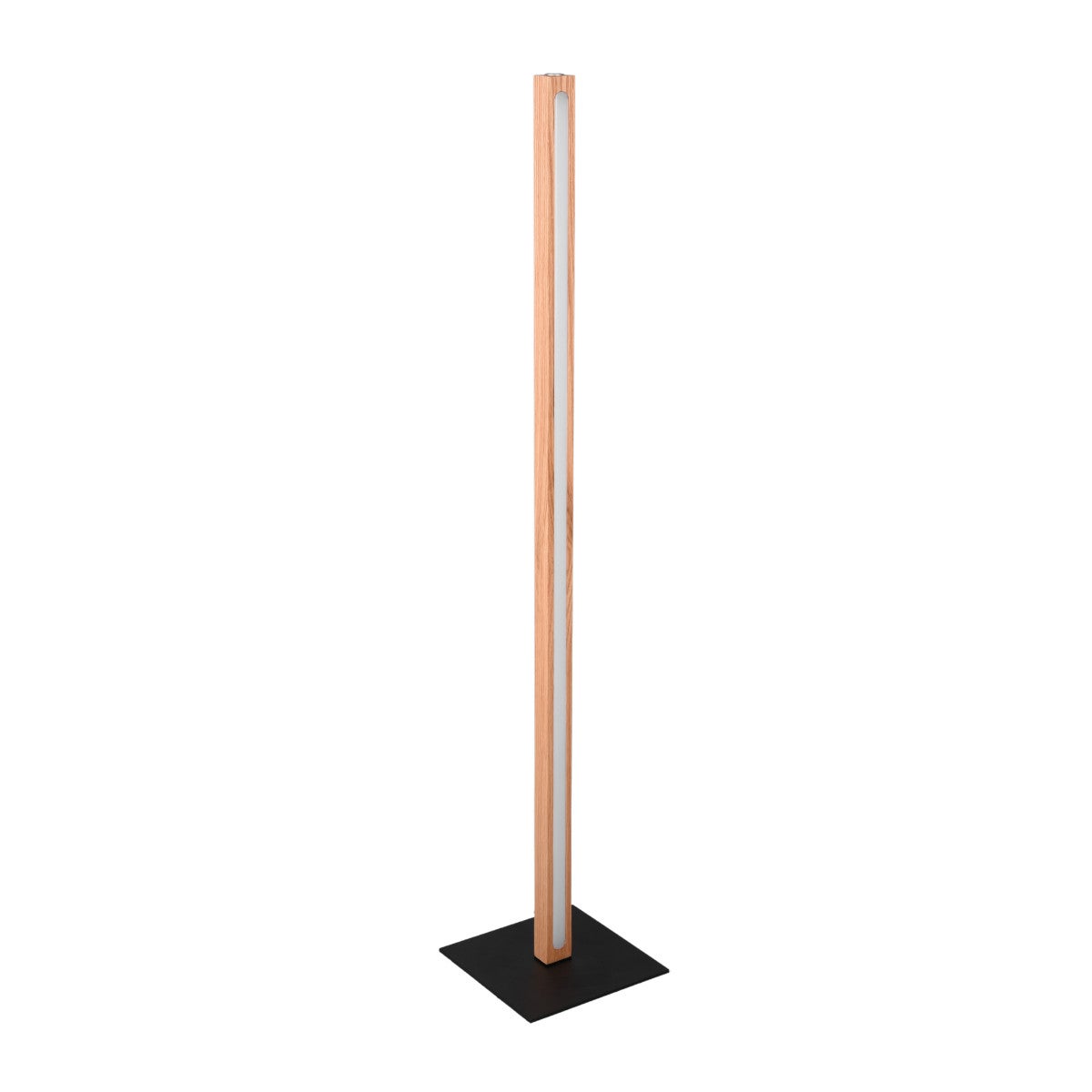 Lampa podłogowa stojąca Bellari brązowa LED 20W 3000K 2300lm wym: 115 x 22 x 22 cm metal Trio
