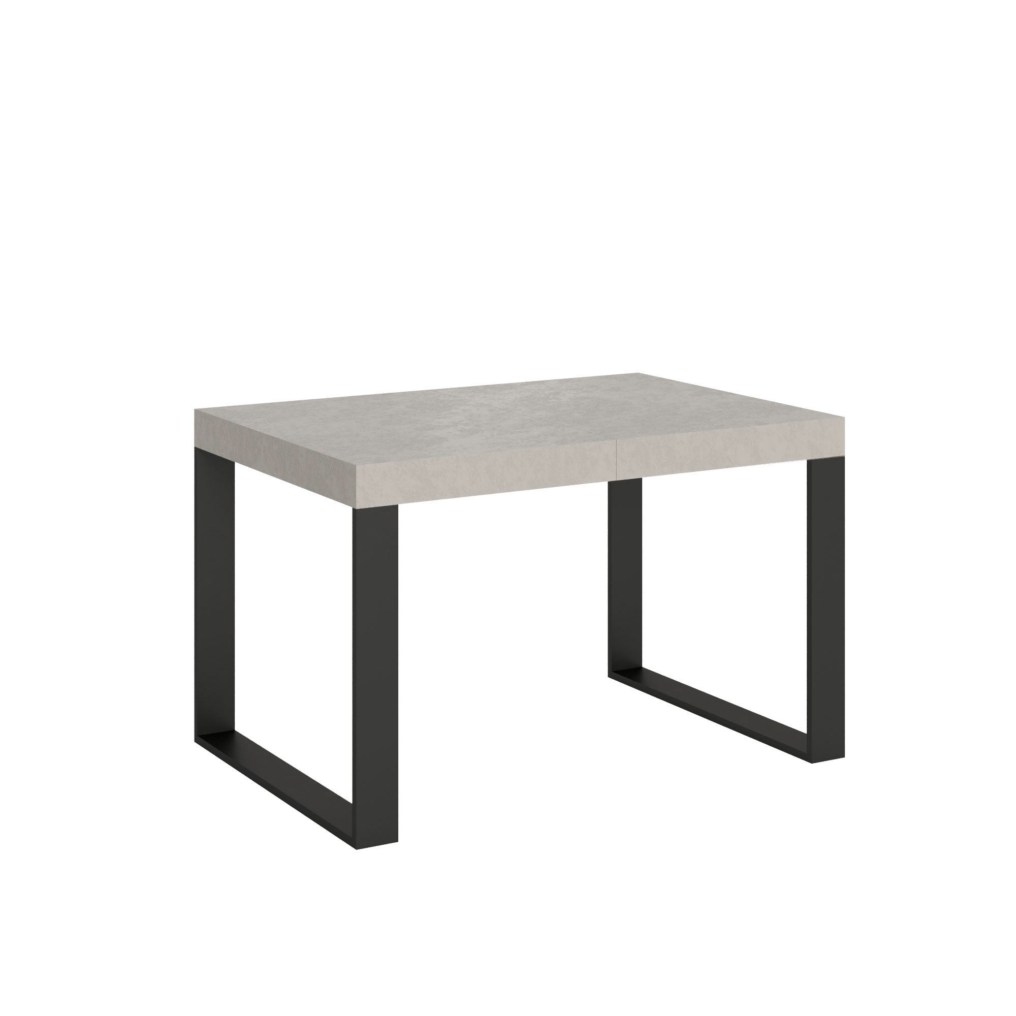 Stół rozkładany 120/380x90 cm Tecno kaszmir antracyt