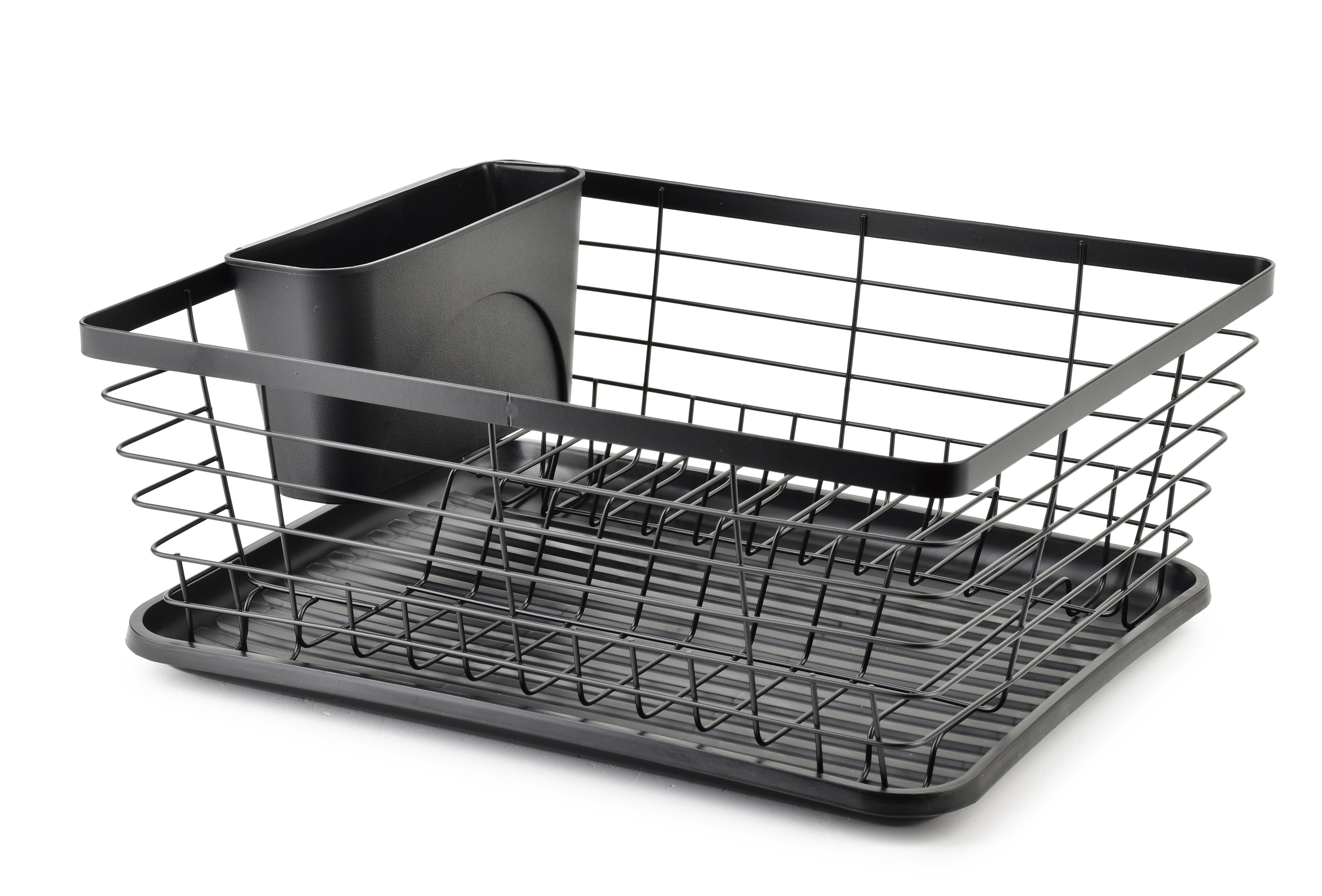 Ociekacz metal Basic Kitchen Basic Kitchen 36,3x30,2x14,5 czarny 1szt