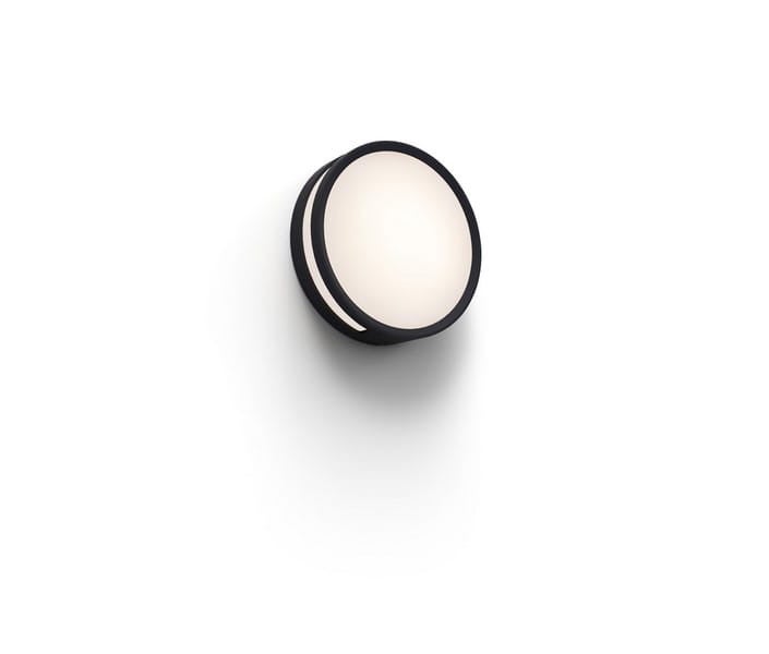 Lampa sufitowa zewnętrzna ROLA LED 13W Ciepła biel 800lm czarna wym:18,3x18,3x4,8cm IP54 Lutec