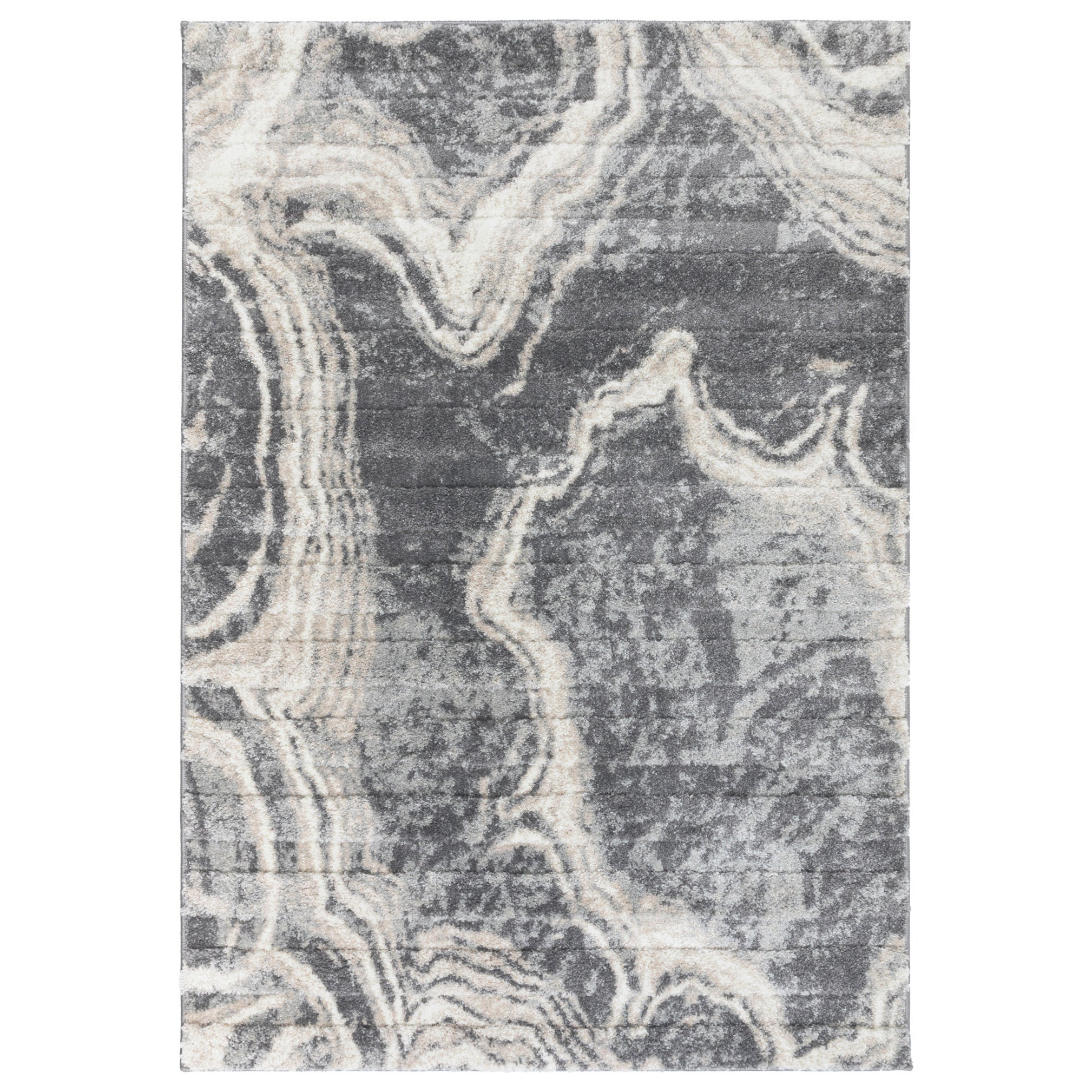 Dywan Mono 160x230 cm Marmur Antracytowy