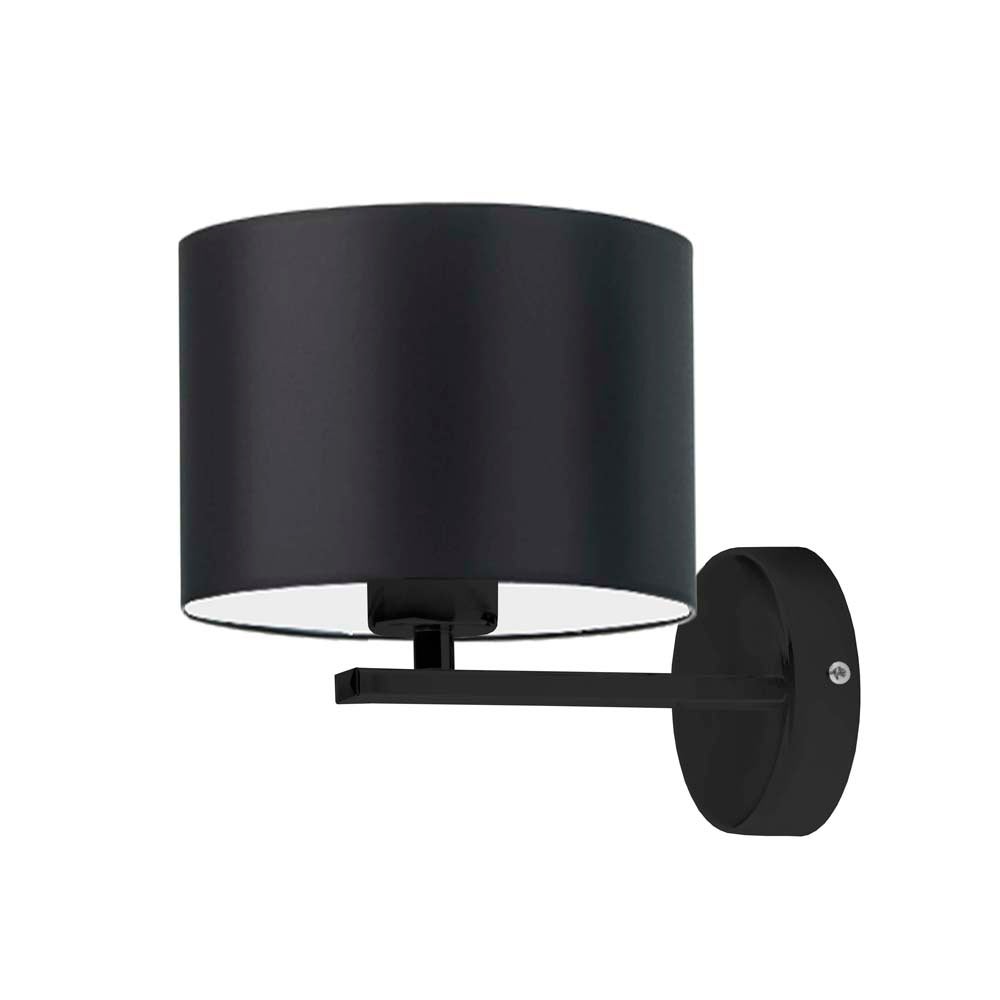 Kinkiet lampa ścienna lampa na ścianę z abażurem walec SIMPLE
