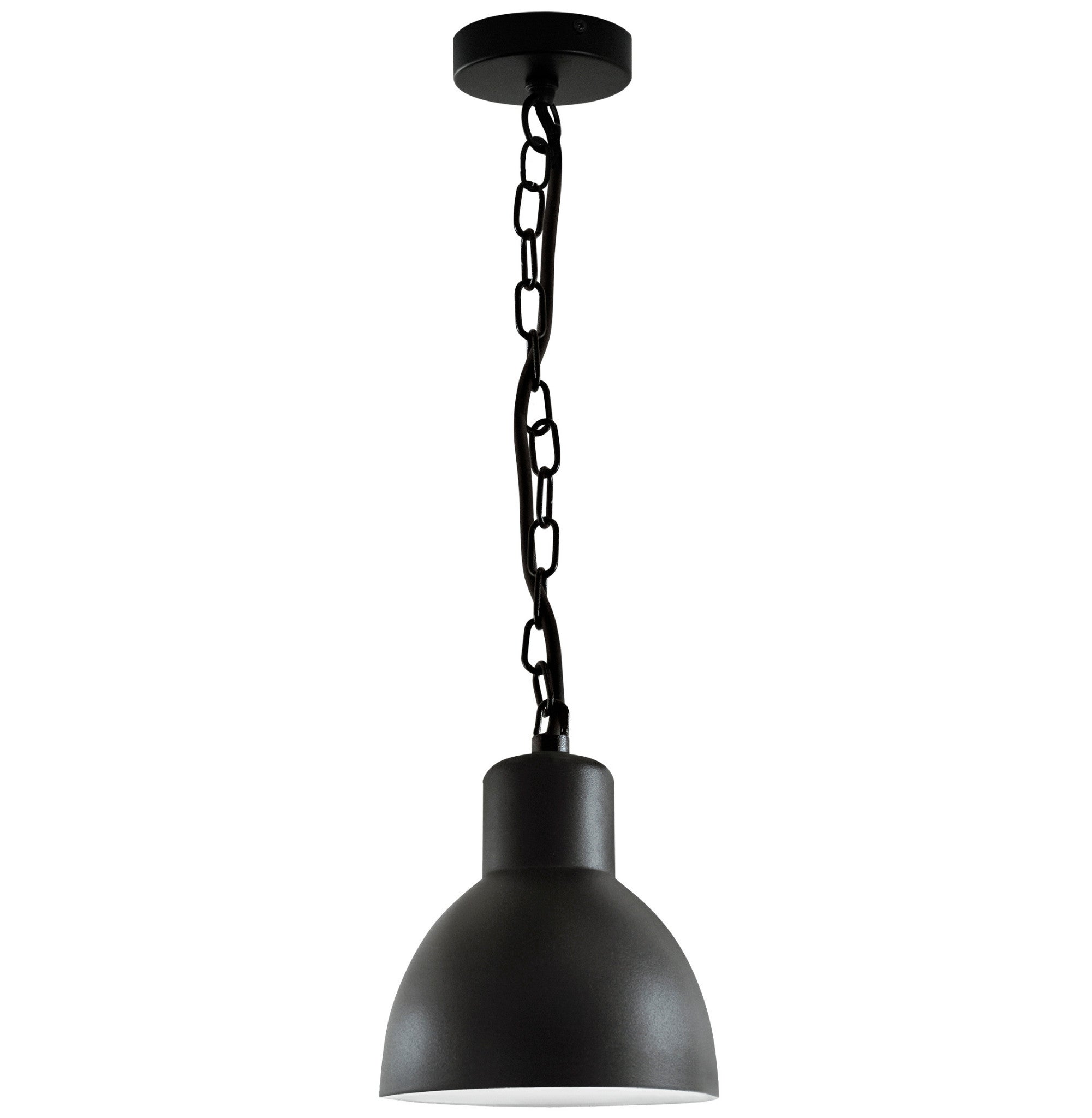 Lampa sufitowa zewnętrzna Arne czarny mat 1xE27x10W wym: 75 x 15 x 15 cm aluminium Polux