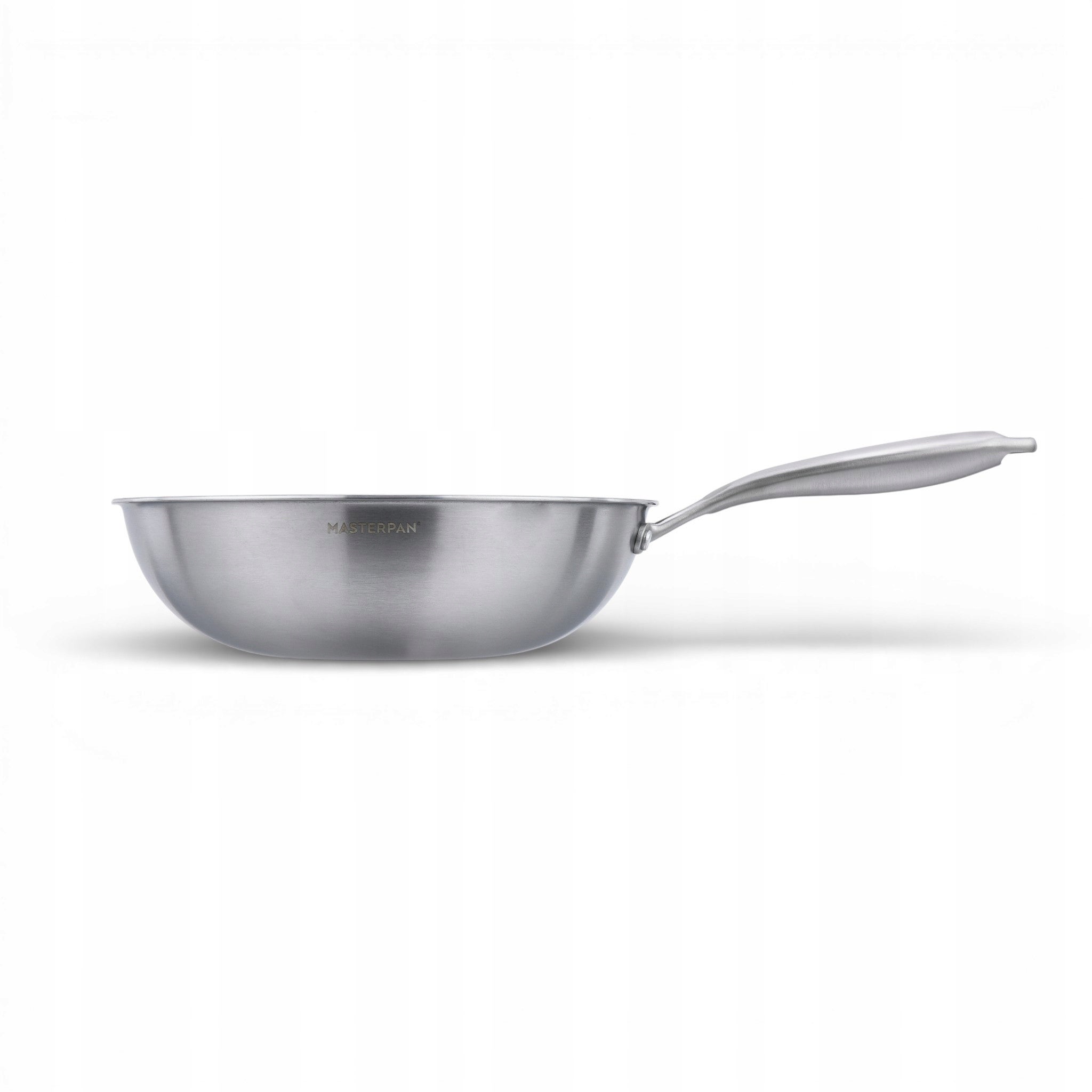 WOK 30 CM stal nierdzewna MASTERPAN INDUKCJA GAZ