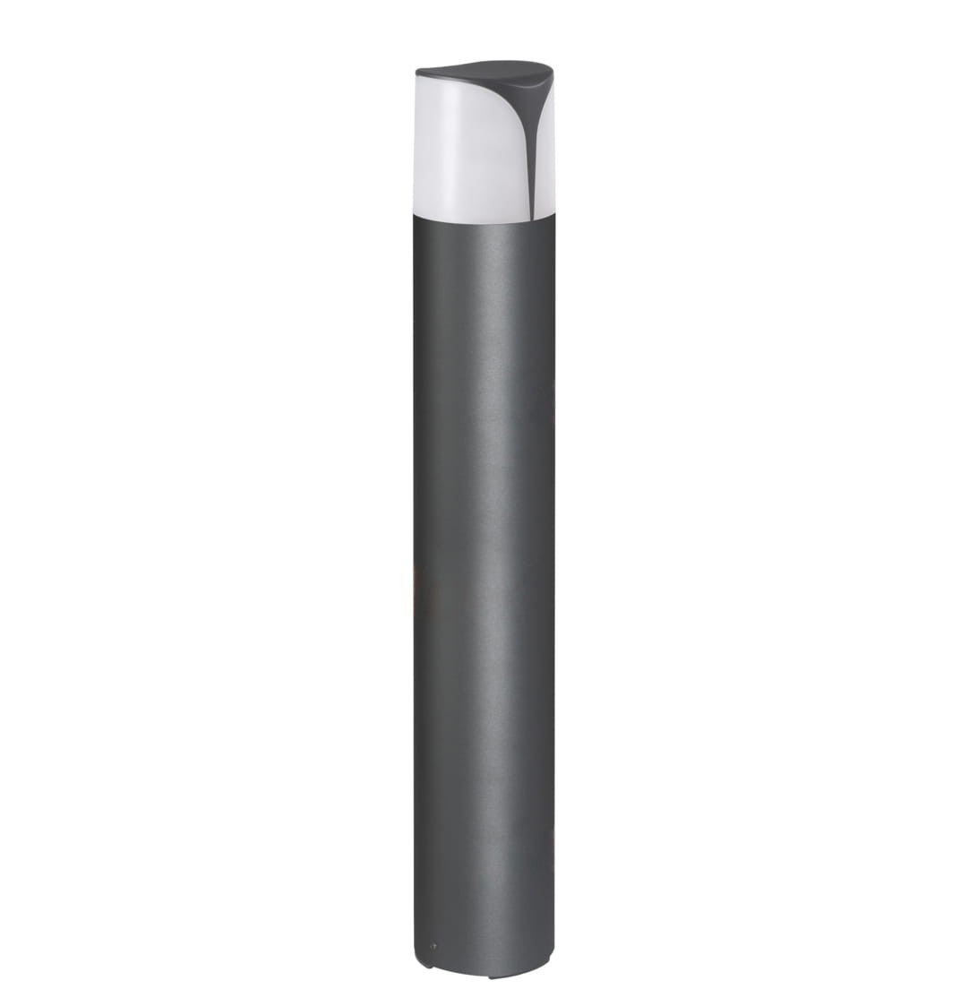 Lampa ogrodowa stojąca Preso grafitowa 1xE27x10W IP44 wym: 80 x 9 x 9 cm aluminium Kanlux