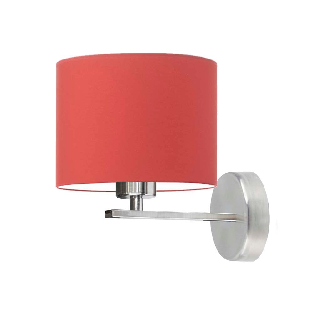 Kinkiet lampa ścienna lampa na ścianę z abażurem walec SIMPLE