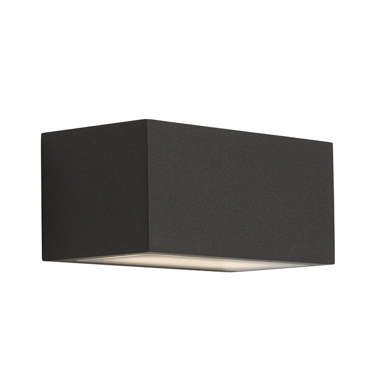 Rufy – kinkiet LED zewnętrzny 15W 4000K 100° IP65 antracyt – Rossini