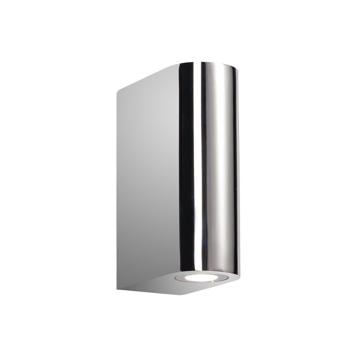 Kinkiet ścienny Satya srebrno-chromowany LED 1W 4000K 55lm do łazienki wym: 8 x 3,8 x 7,15 cm metal IP44 Italux