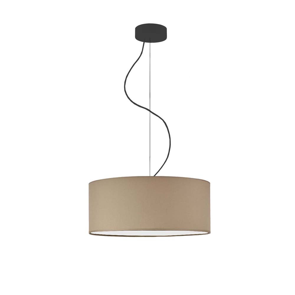 Lampa sufitowa żyrandol lampa wisząca z abażurem walec 40 cm BLUES