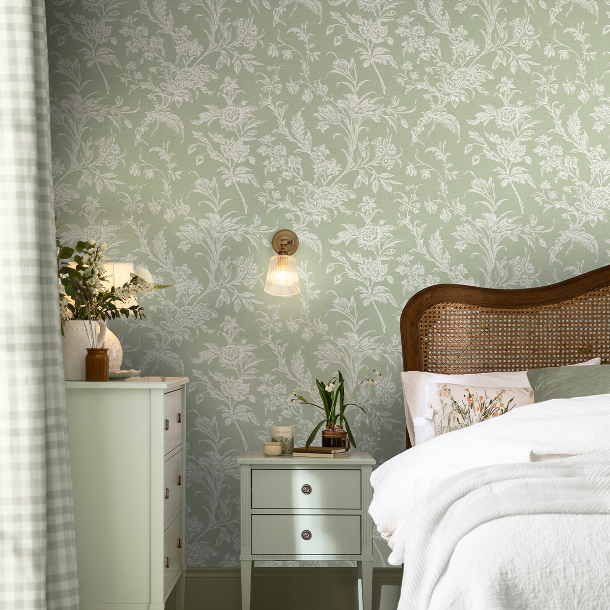 Laura Ashley Tapeta filzelinowa LLOYD 10 m x 52 cm