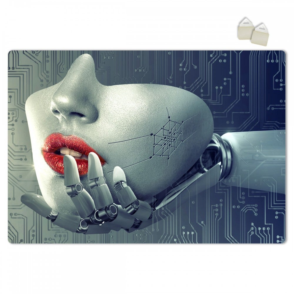 DŁOŃ ROBOTYCZNA - PLAKAT Forex z ekspandowanego PVC o grubości 3 mm - 100x70 cm