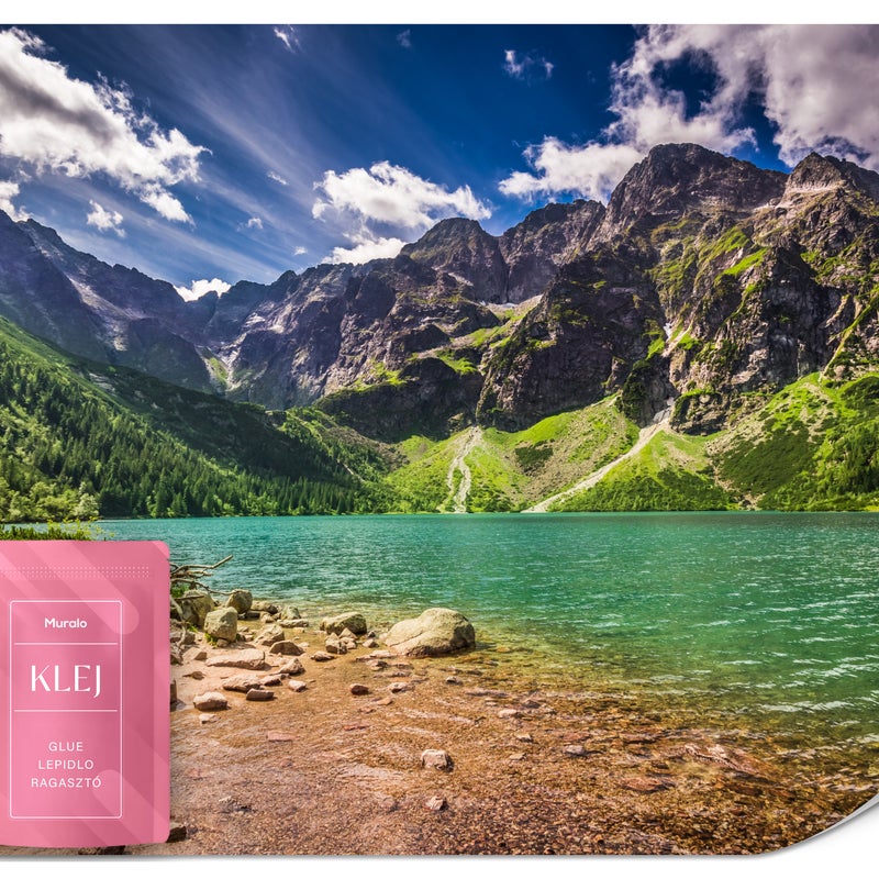 FOTOTAPETA DO SALONU SYPIALNI MORSKIE OKO TATRY ZAKOPANE KRAJOBRAZ 200x140