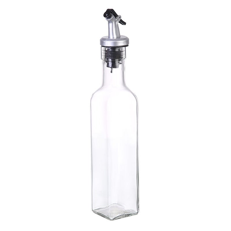 Butelka oliwy z oliwek 250 ml, nalewak do dozownika oliwy, oliwy z oliwek, octu i innych płynów - zestaw do nalewania oliwy