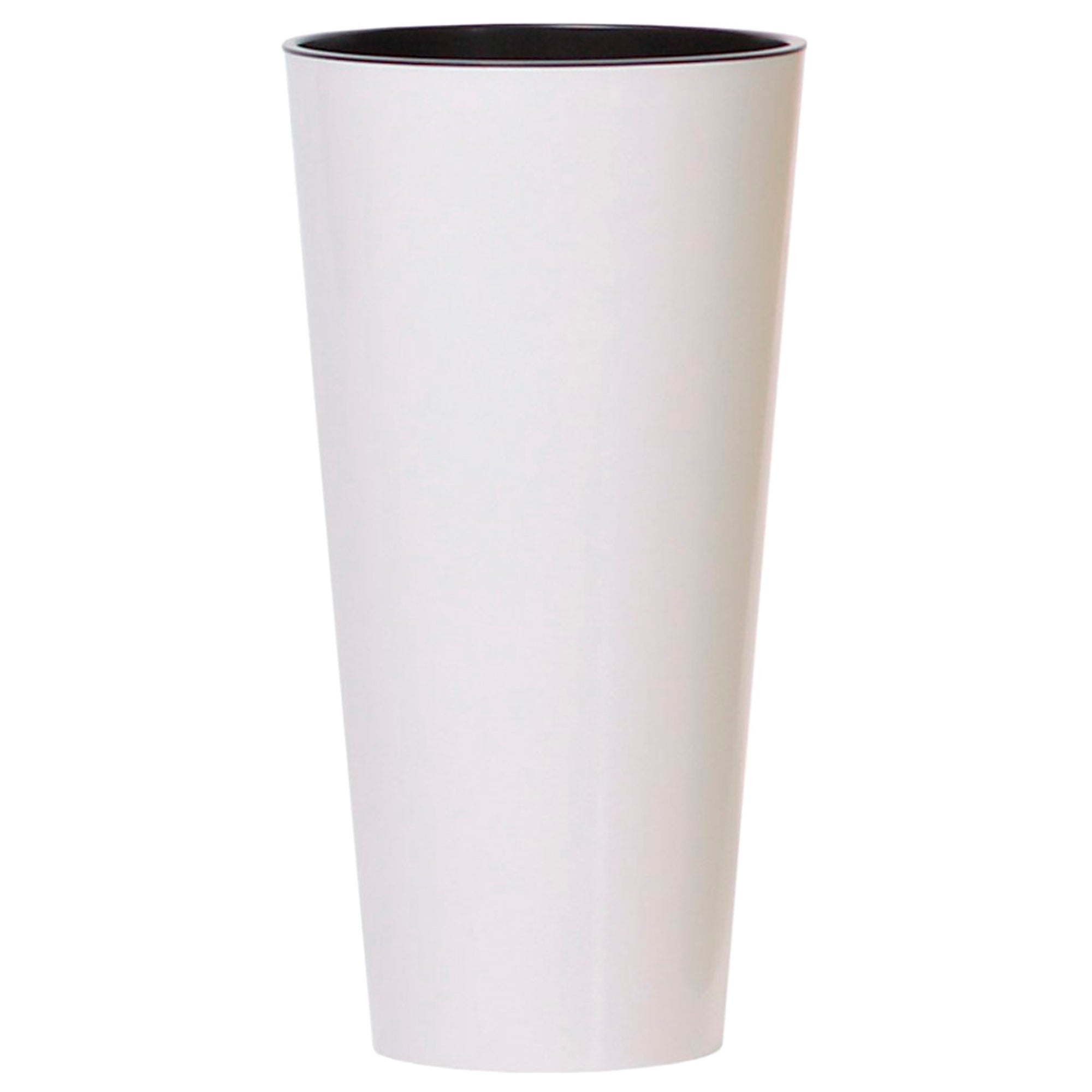 Doniczka Prosperplast TUBUS SLIM SHINE - biały DTUS400S-S449