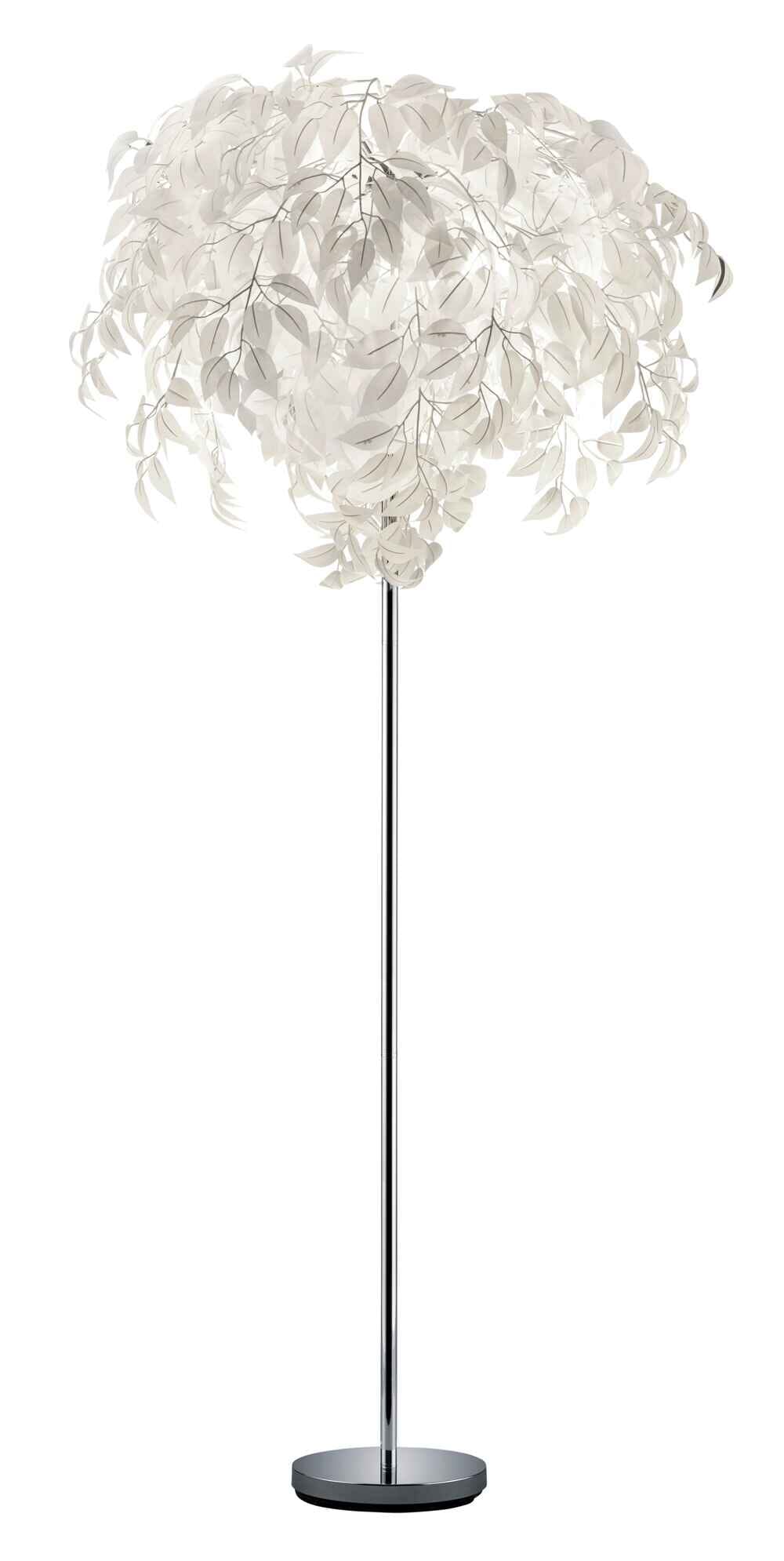 Lampa stojąca podłogowa LEAVY biała RL R40463001