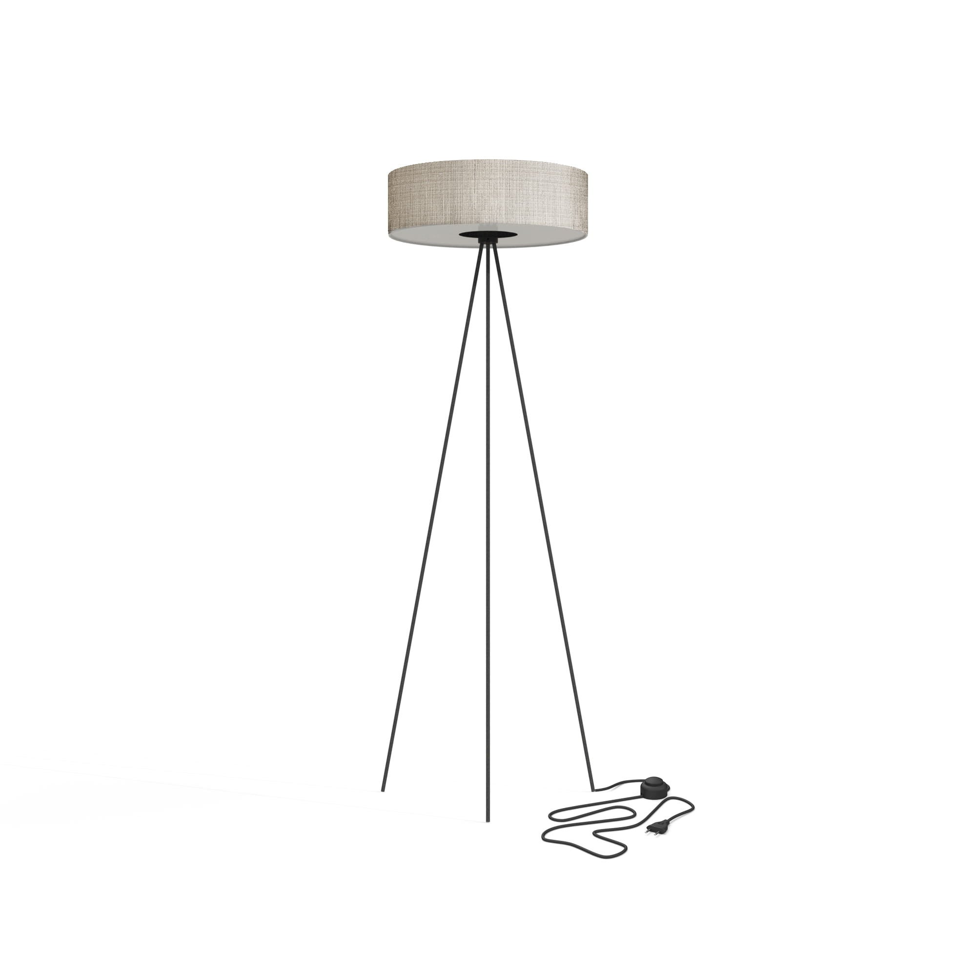 Lampa stojąca podłogowa LED Nowodvorski CADILAC 8190 stal, czarny