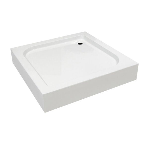 Brodzik uniwersalny do kabiny prysznicowej Victor Plus 90x90x16 cm kwadratowy biały