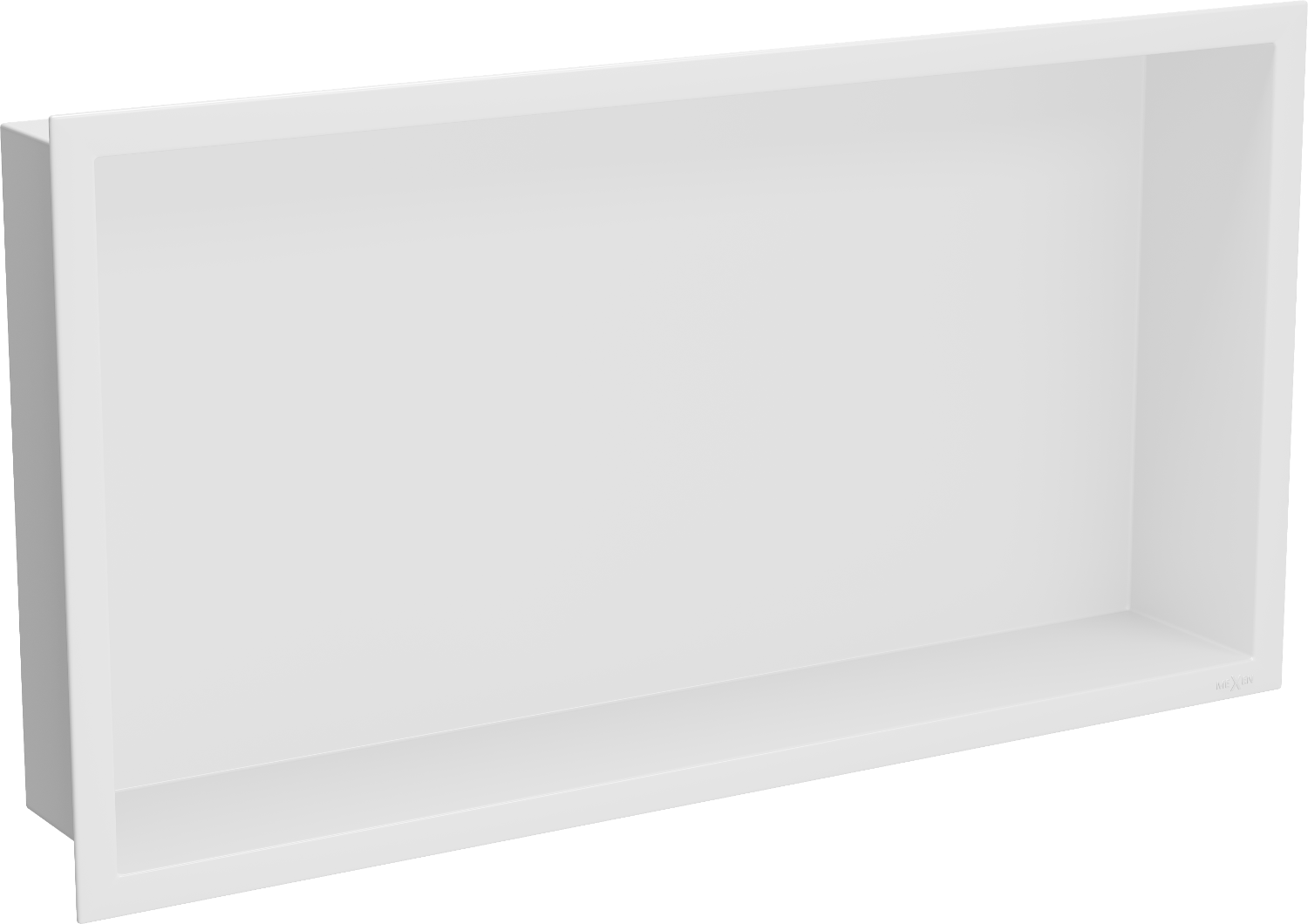 Mexen X-Wall-R półka wnękowa z kołnierzem 60 x 30 cm, biała - 1920603010