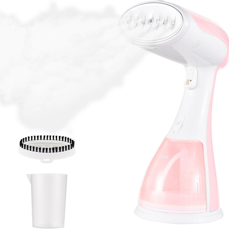 Irishom Parownica do ubrań, parownica ręczna, żelazko przenośne 1500 W, 300 ml, szybkie nagrzewanie, parownica ręczna, parownica do ubrań, prezent dla