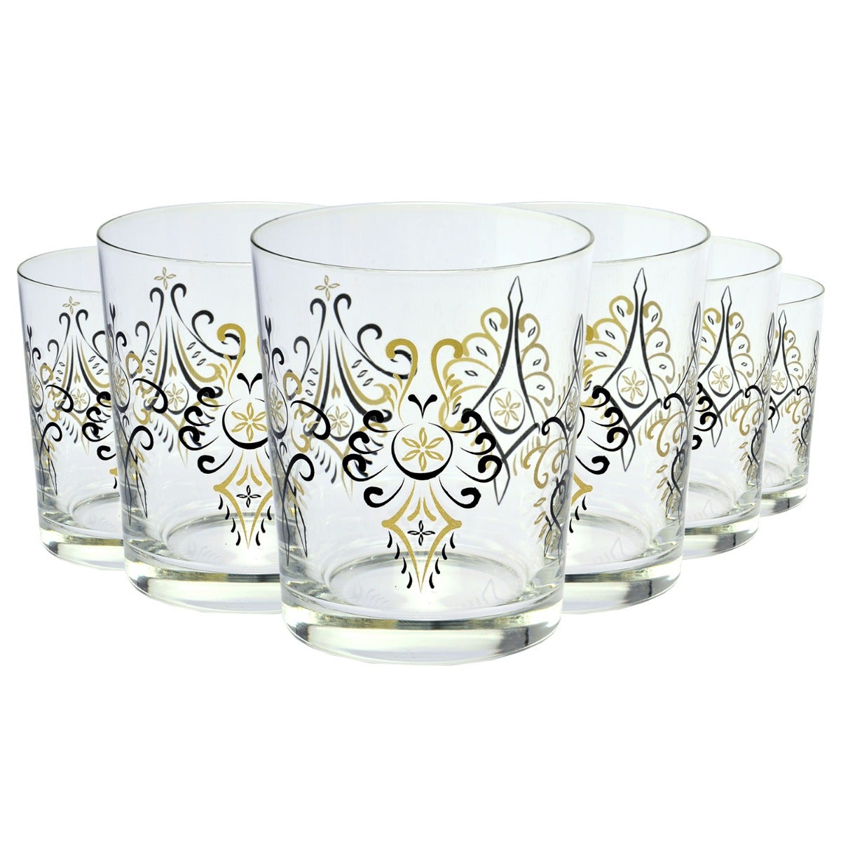 Szklanki Z Wzorem Góralskim Parzenica KROSNO 250 ml