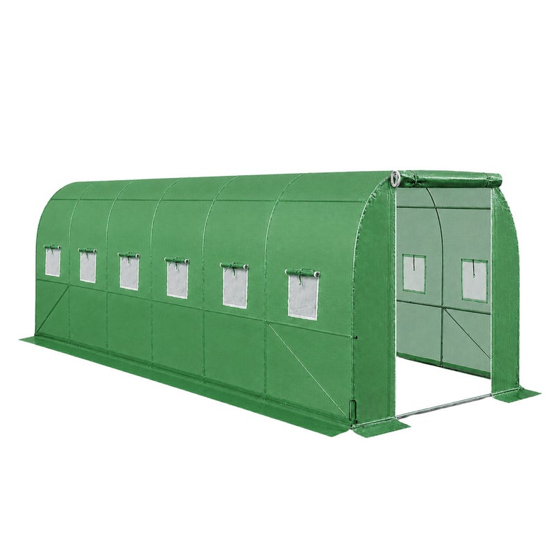 Tunel Ogrodowy Foliowy Szklarnia Na Warzywa PRO Stelaż 25MM 6x3x2M 18M²