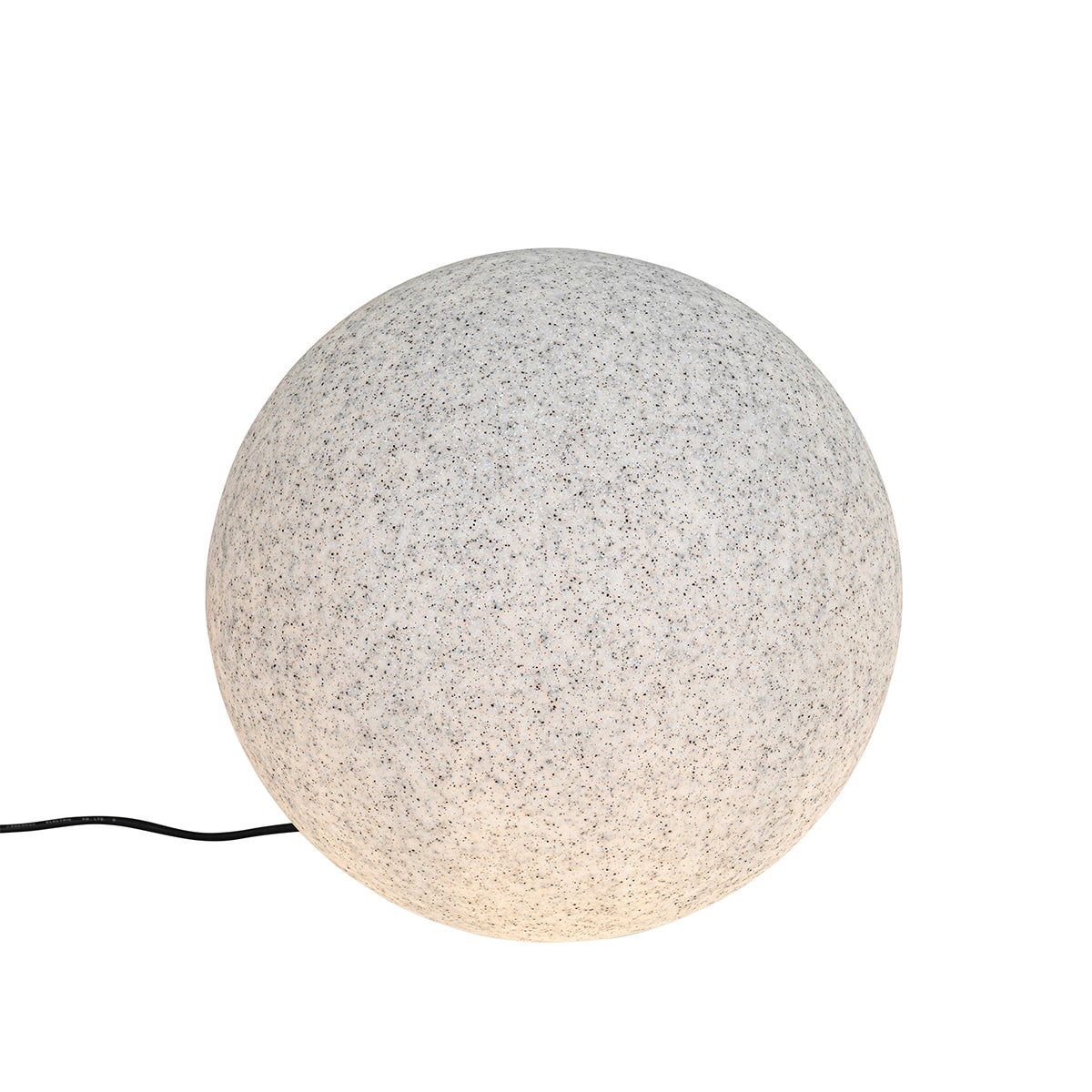 Qazqa nowoczesny lampa podłogowa zewnętrzna do ogród - Nura - szary, max. 23w, kompatybilny z żarówką LED, e27, 63.7cm, IP65