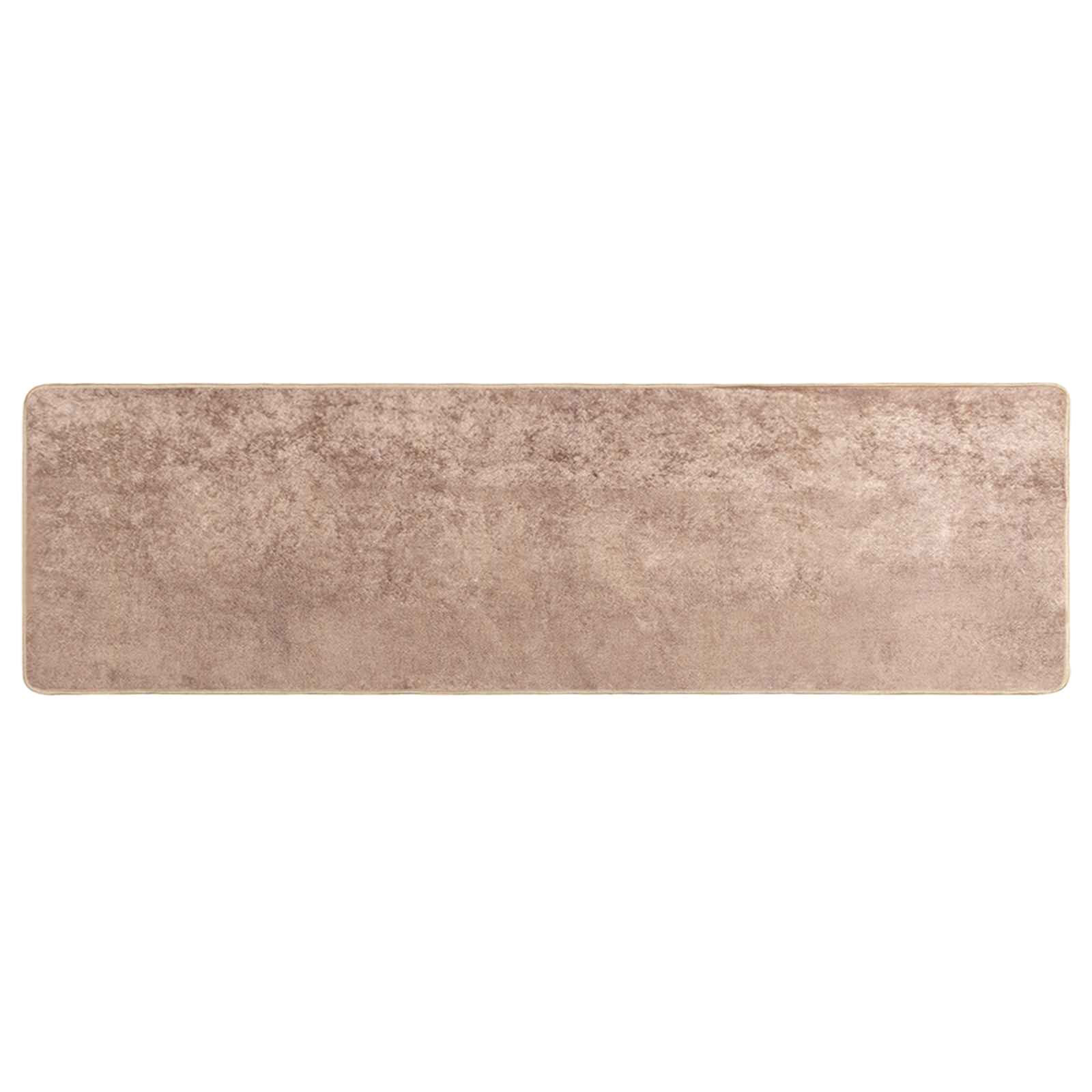 Chodnik dywanowy MARSA piaskowy 50 x 200 cm Poliester i PVC