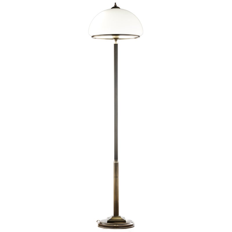 Lampa podłogowa ZEUS JUPITER patyna/biały E27 170x40x40 cm 1 szt.