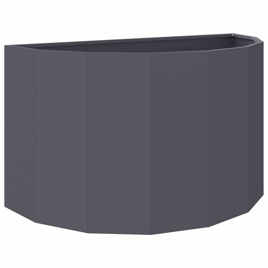 Donica Antracyt 90 x 45 x 50 cm Stal