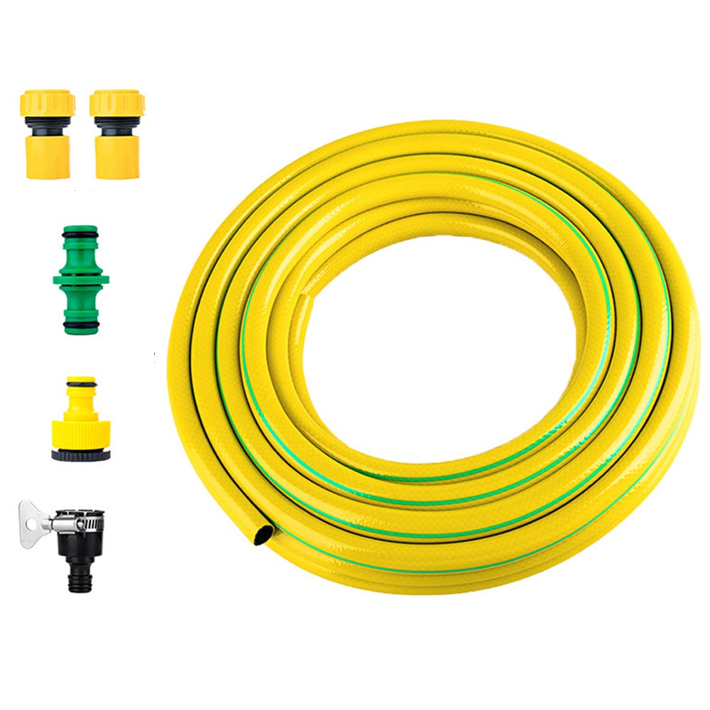 Wąż ogrodowy 3/4" dzianinowy – długość 10 m – oryginalny wąż ogrodowy z PVC odporny na zagięcia i ścieranie