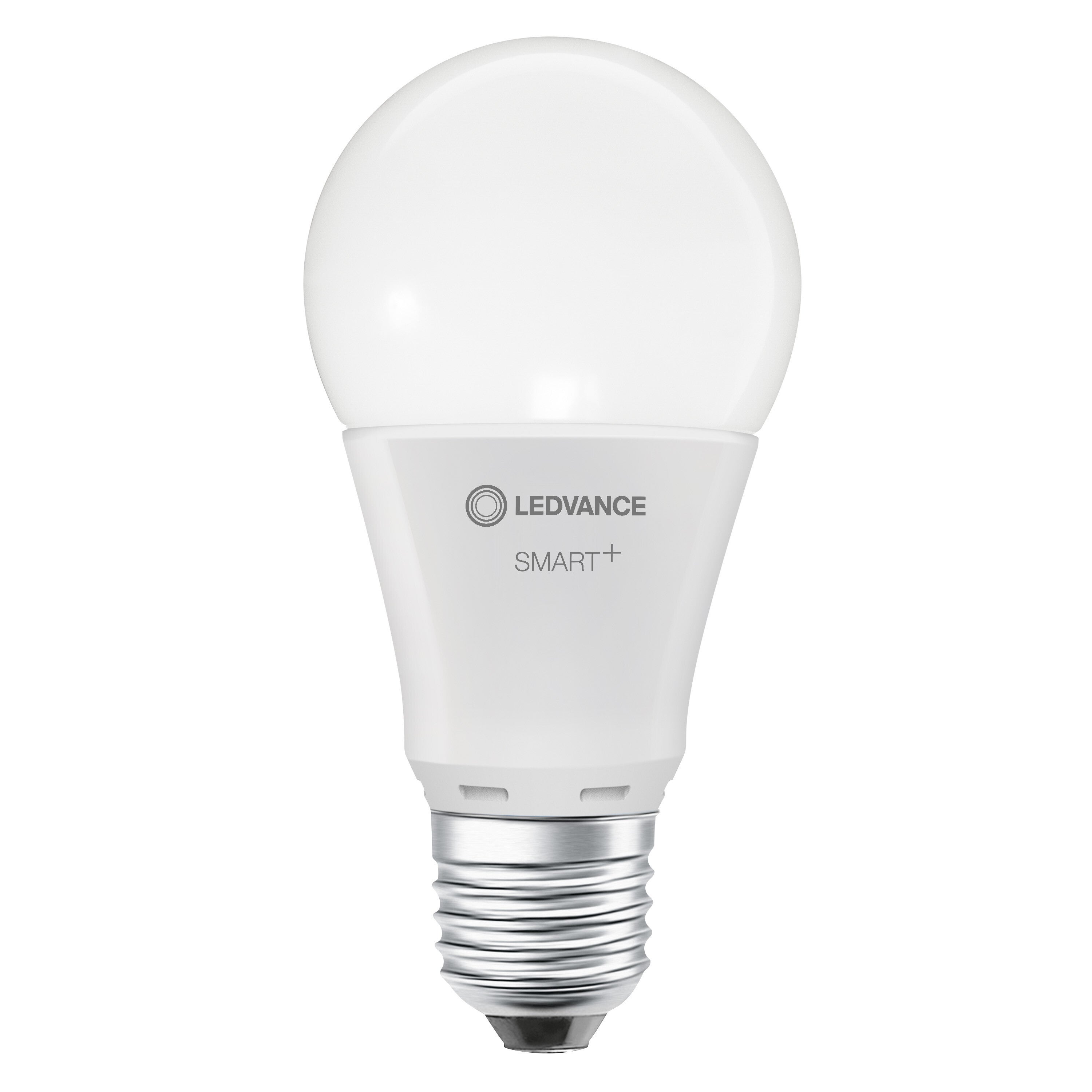 Wersja polska — SMART+ WIFI LED lamp, frosted look, 14W, 1521lm, classic bulb shape with E27 base, warm white light at 2700K, dimmable, app or voice c