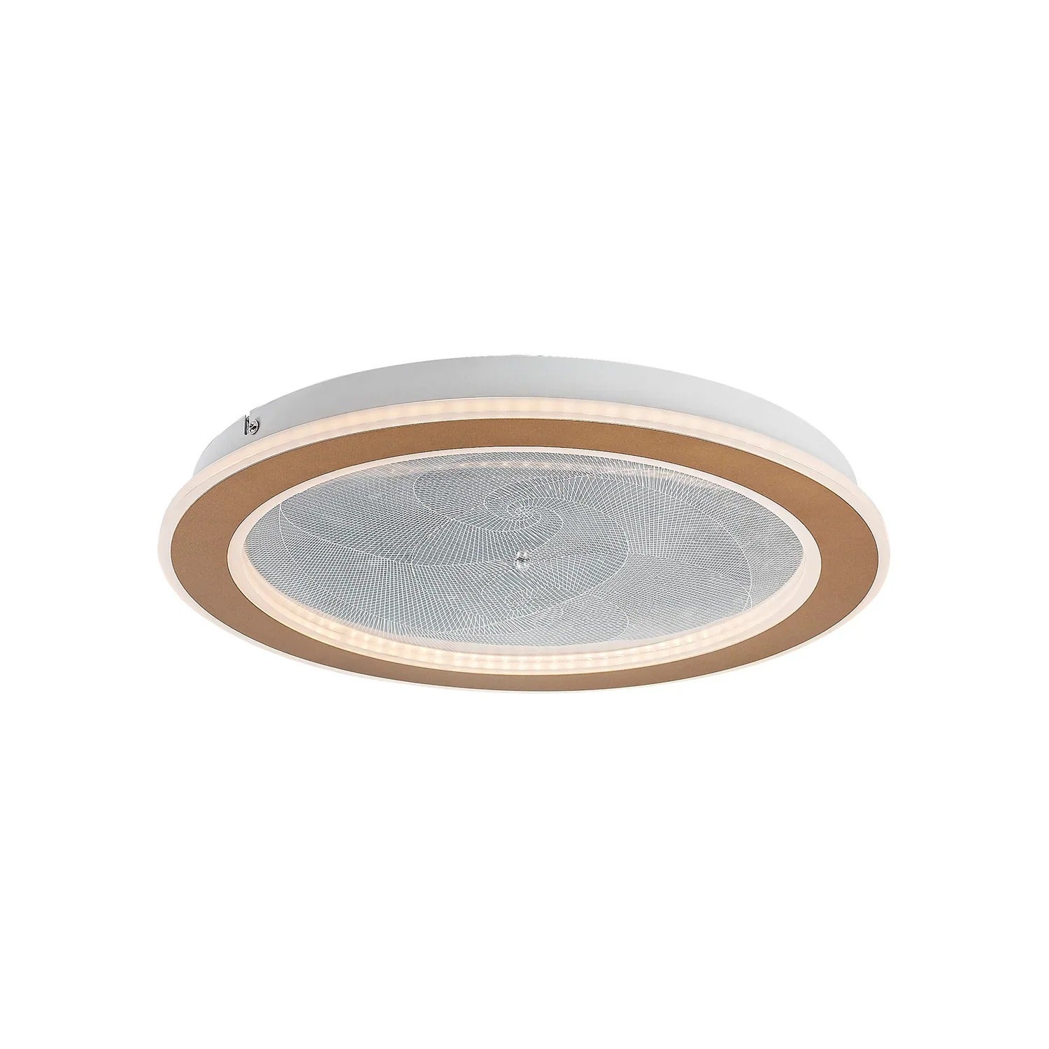 Plafon LED Efrael 24W metal złoty wym:6x40x40cm IP20 Rabalux