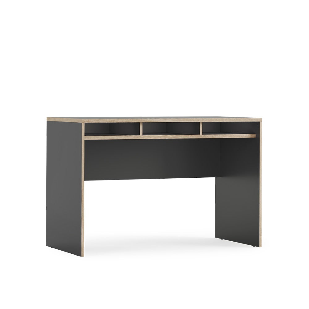 Vicco Biurko Tetrix, Antracyt, 112 x 55 cm z 3 przegrodami