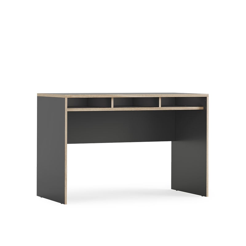 Vicco Biurko Tetrix, Antracyt, 112 x 55 cm z 3 przegrodami