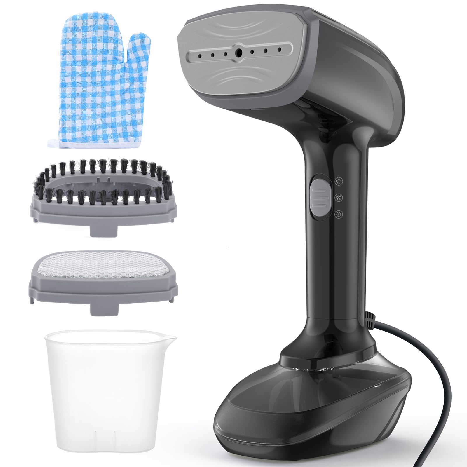 Parownica 2 w 1, zbiornik 300 ml, szybkie nagrzewanie w 20 sekund, parownica do biura, domu i podróży, 220 V
