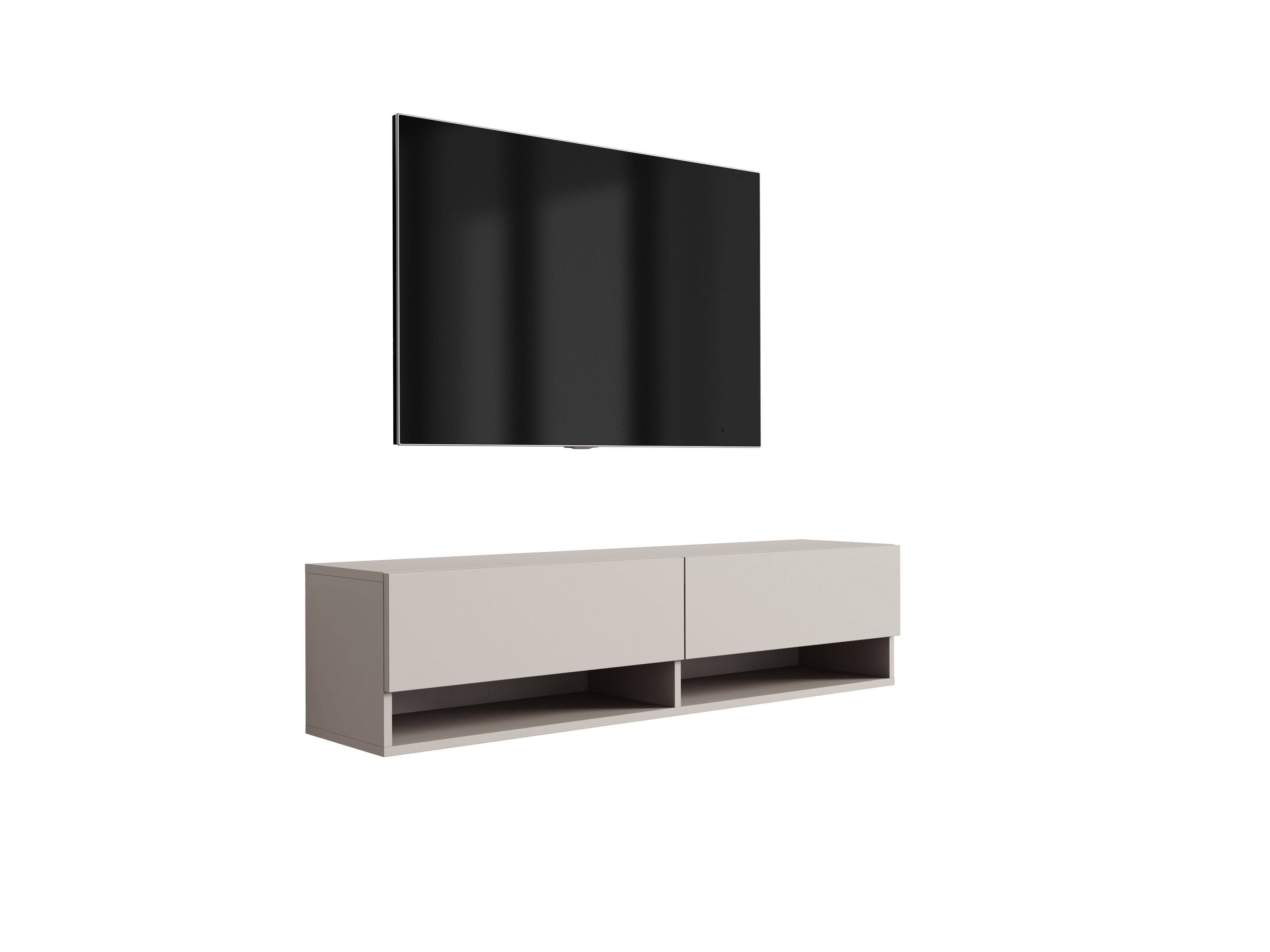 Szafka pod telewizor 140 cm Kaszmir, 140 × 32 × 34 cm