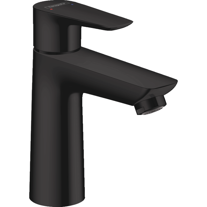 hansgrohe Talis E single-lever basin mixer 110, drain set, 112mm projection, 71710670