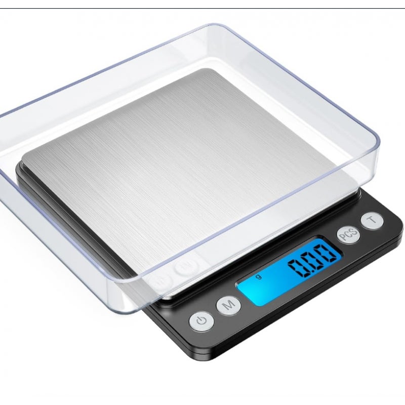 Waga kieszonkowa, skala gramowa 0,01 g / 500 g