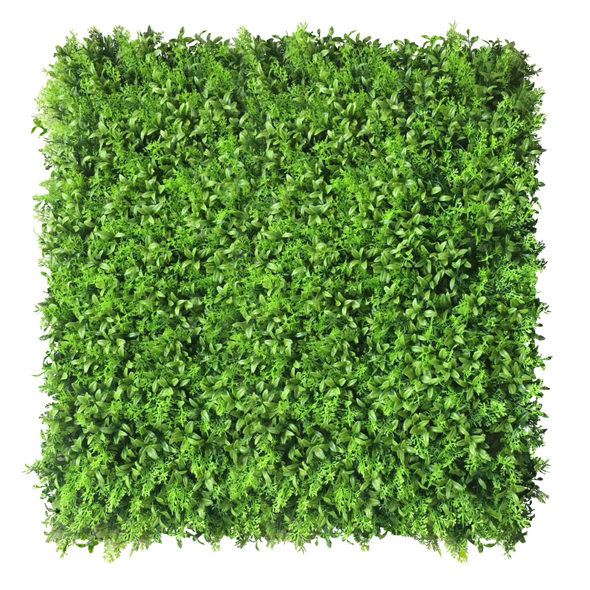 Sztuczna zielona ściana z roślin, panel ścienny, sztuczna roślina, mata Zmienka 50x50cm