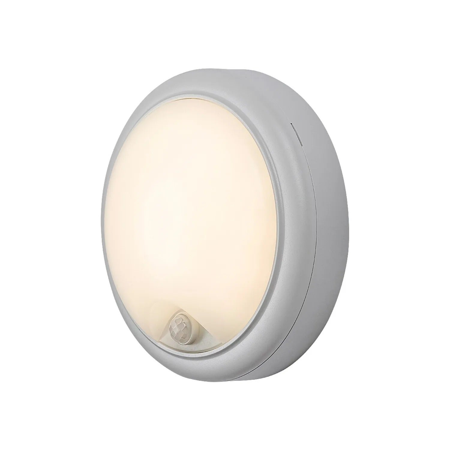 Kinkiet zewnętrzny z czujnikiem Hitura LED 15W Neutralna biel 1500lm biały wym:18x18x7cm IP54 Rabalux