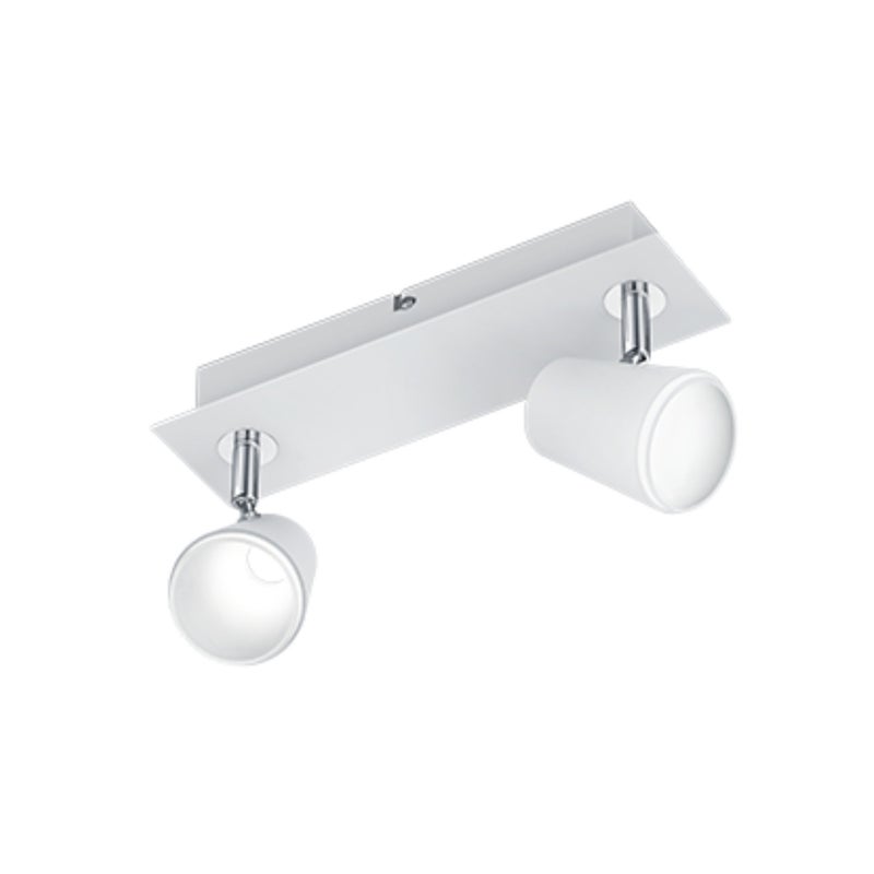 Kinkiet ścienny Narcos biały LED 6W 3000K 550 lm wym: 28,5 x 28,5 cm metal IP20 Trio