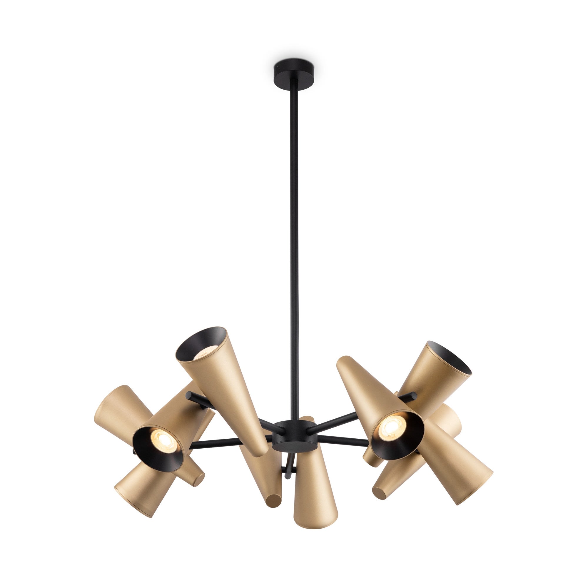 Lampa wisząca regulowane reflektory Giro Maytoni MOD095PL-10BS