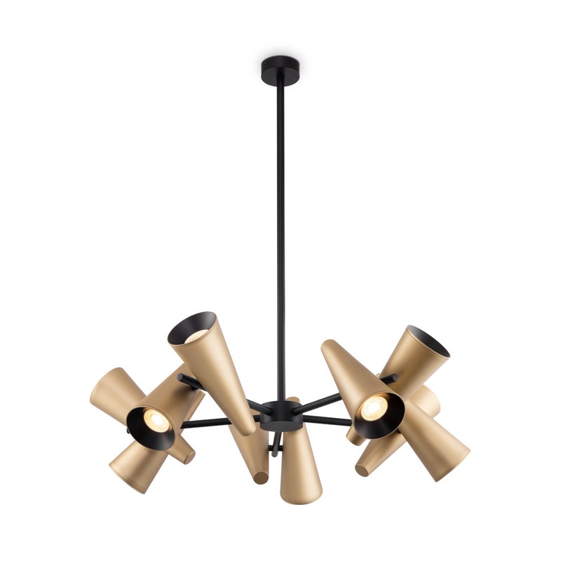 Lampa wisząca regulowane reflektory Giro Maytoni MOD095PL-10BS