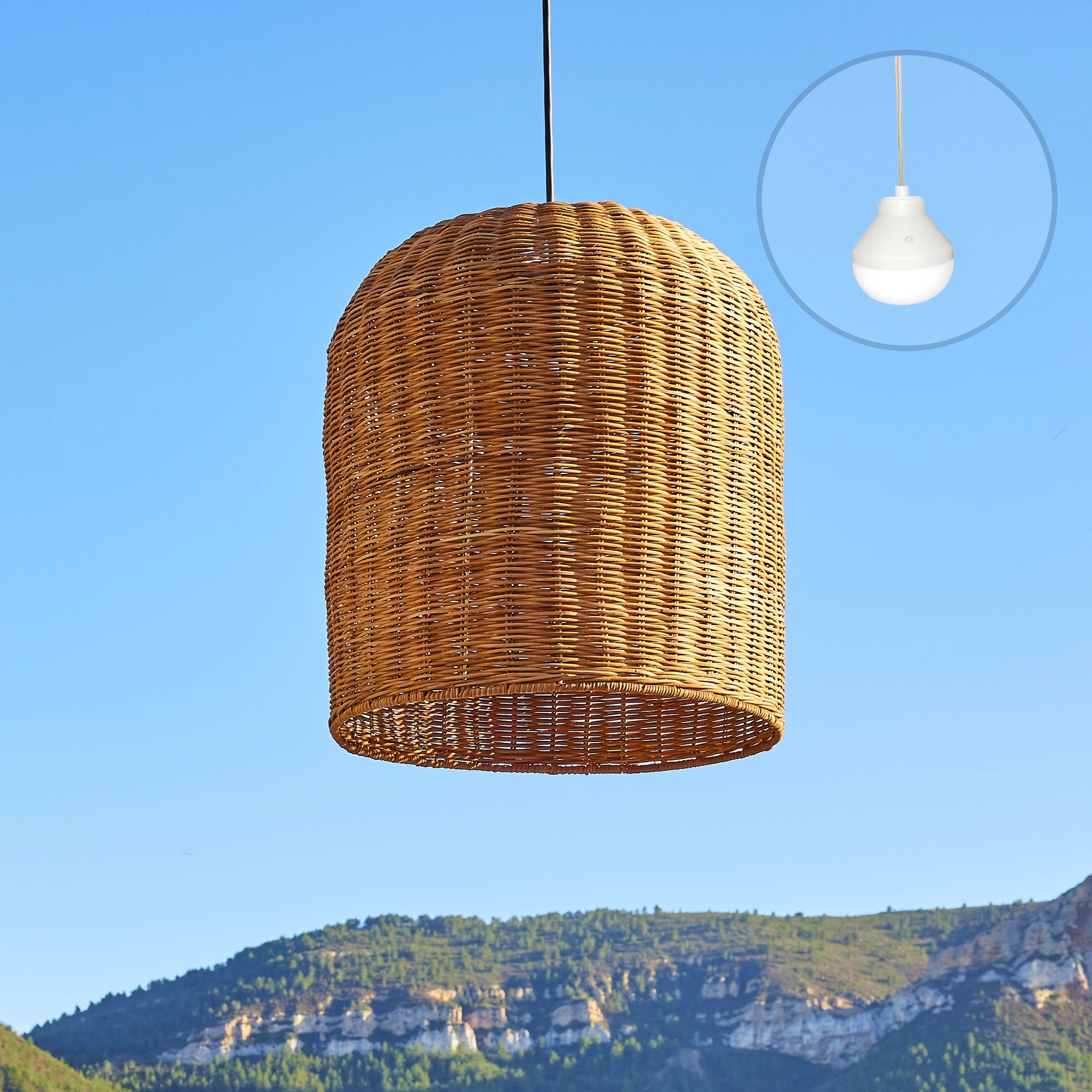 GIACOMO RGB H45CM bezprzewodowa lampa wisząca