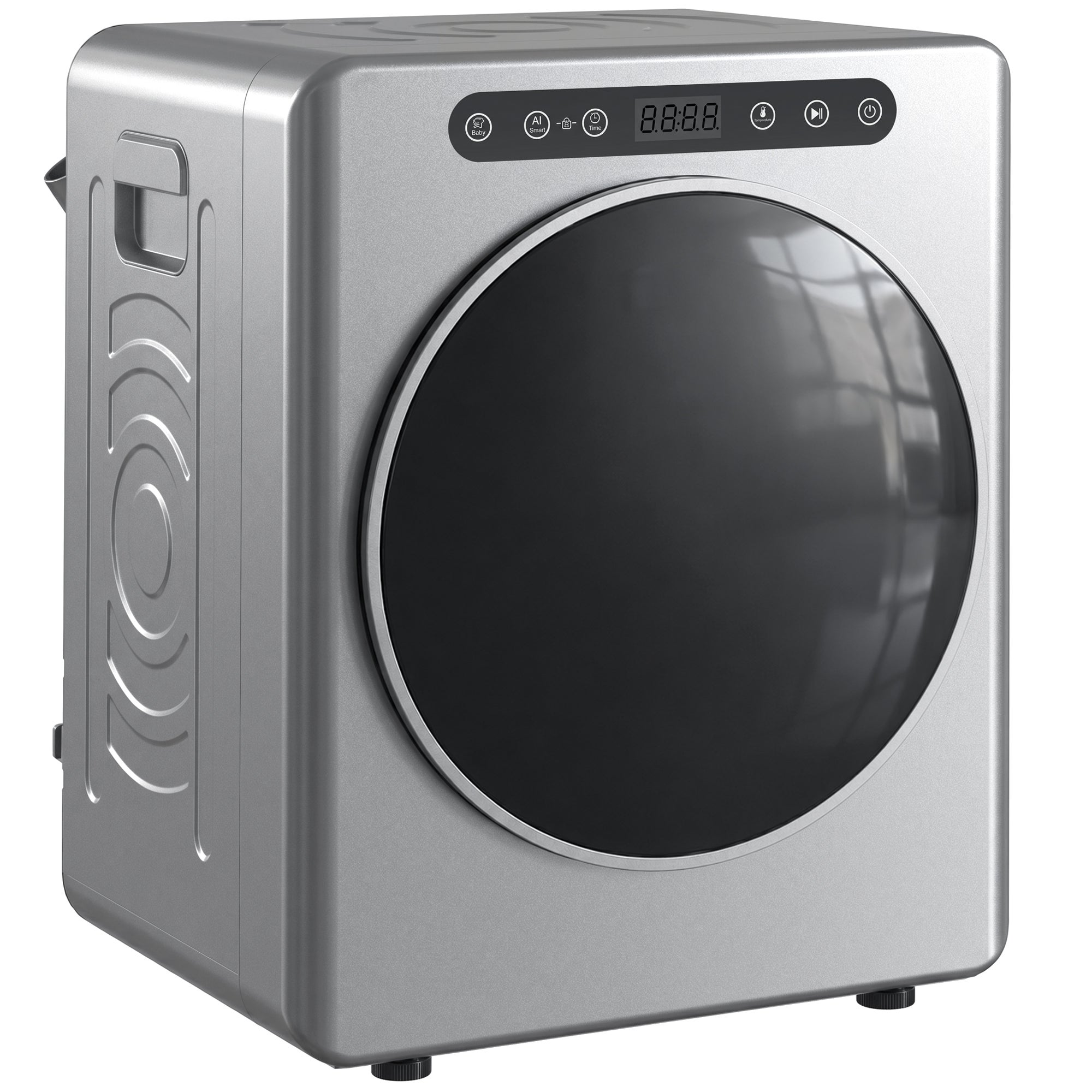 Suszarka bębnowa elektryczna, 1000 W, pojemność 3 kg, stal nierdzewna