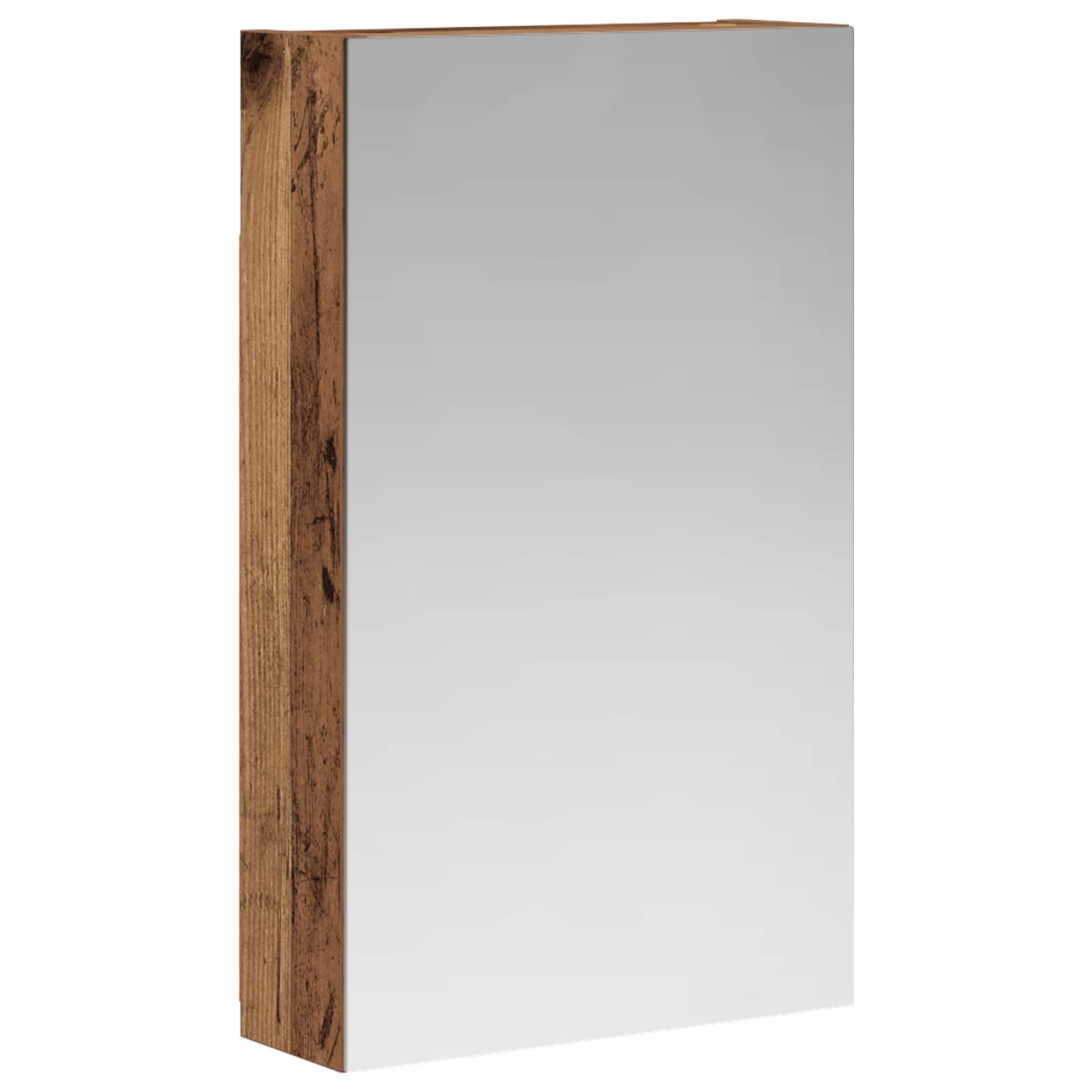 Szafka z lustrem do łazienki Stare drewno 30 x 10,5 x 50 cm