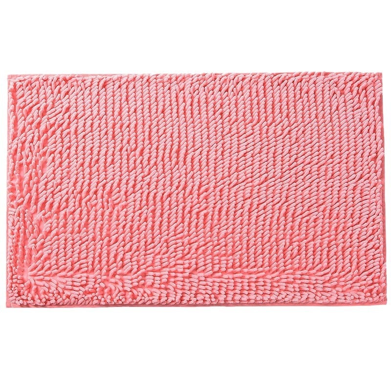 Antypoślizgowy dywanik łazienkowy, miękki i antypoślizgowy dywanik do kąpieli, chłonny wycieraczka, dywanik domowy, różowy, 40 x 60 cm