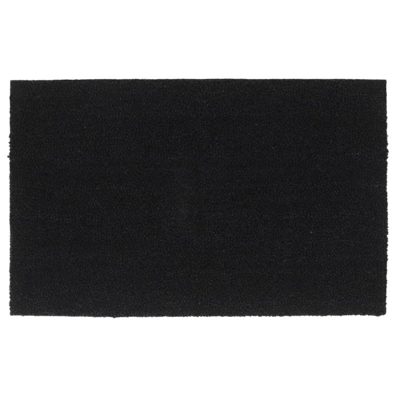 Wycieraczka, czarna, 50x80 cm, włókno kokosowe, tuftowana vidaXL