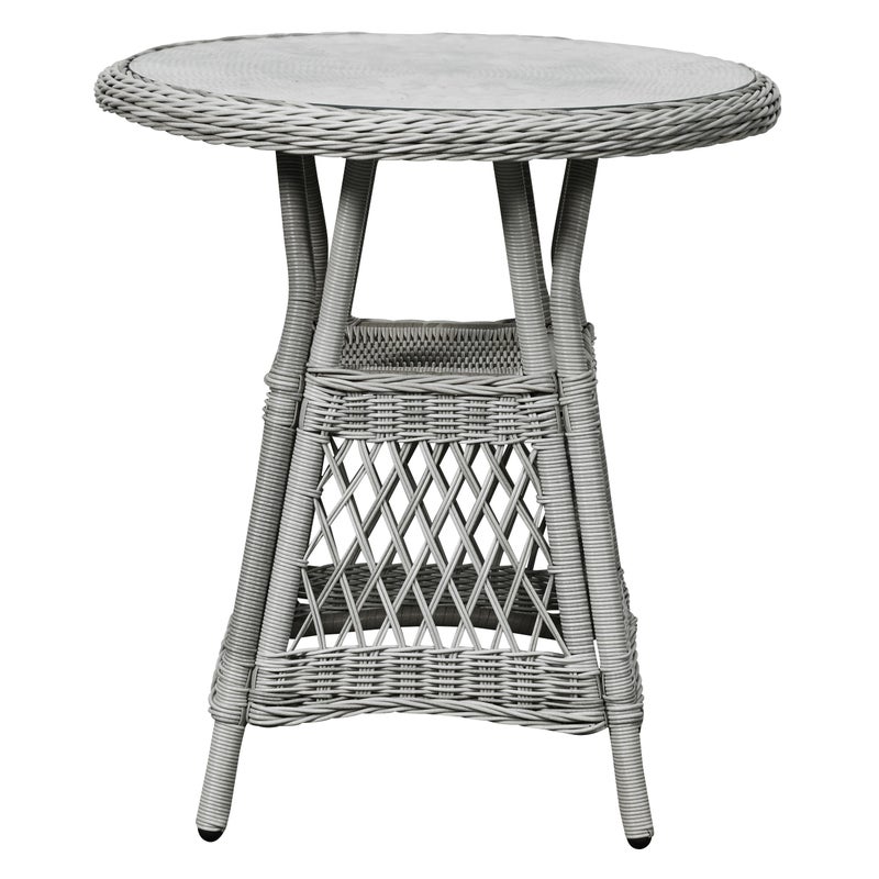 Hvalo mebel do ogrodu i bistro stół kawowy Ø69 cm, piasek.